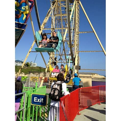 Santa Cruz Amusement Park Ferris Wheel 20 Inch By 30 Inch Laminated