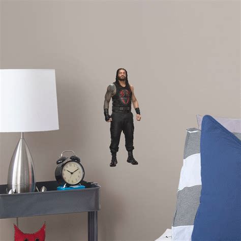 Roman Reigns Removable Wall Decal Life Size Superstar 10 Decals 30