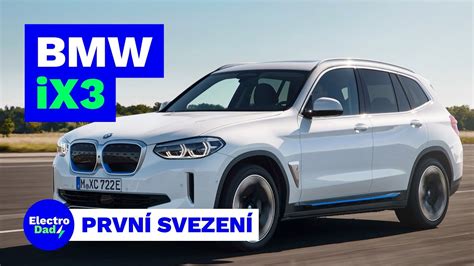 BMW iX3 2021 první svezení SUV elektromobilem Electrodad cz