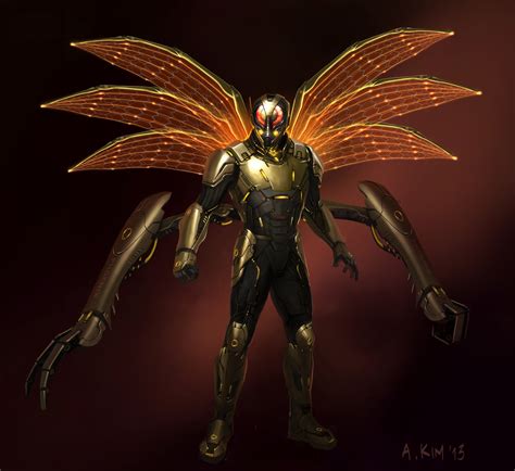 Artstation Yellow Jacket Concept For Ant Man