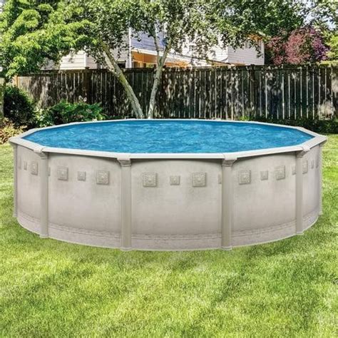 Weekender Plus 21 Ft Round Above Ground Pool Package With Upgraded 15