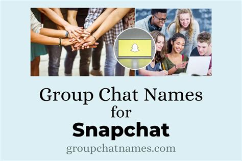 329 Group Chat Names For Snapchat To Up Your Snap Game