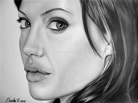 Desenhos A Lápis Angelina Jolie 2010