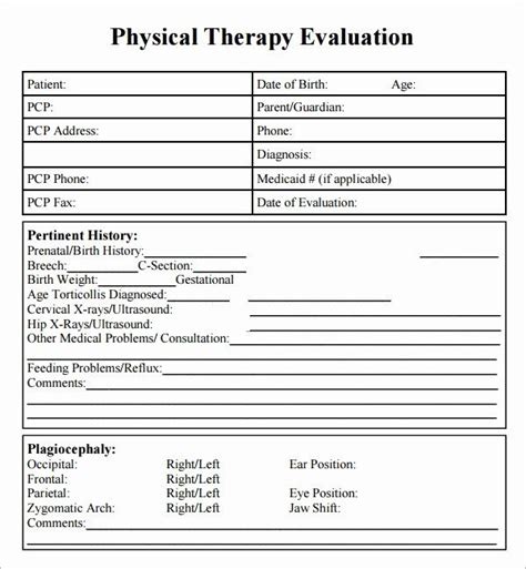 Physical Therapy Daily Notes Templates Fresh Physical Therapy