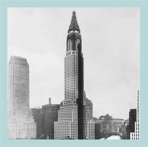 The Chrysler Buildings History In Photographs Famous Nyc Buildings