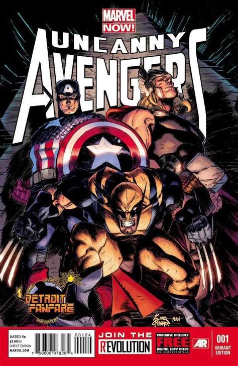 Uncanny Avengers 1 Variant By Ryan Stegman Uncanny Avengers