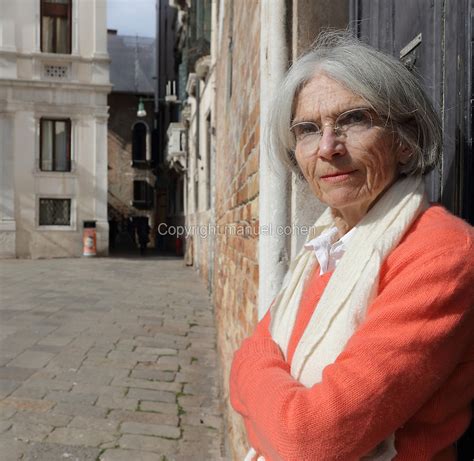 Portrait Of Donna Leon In Venice Italy Manuel Cohen