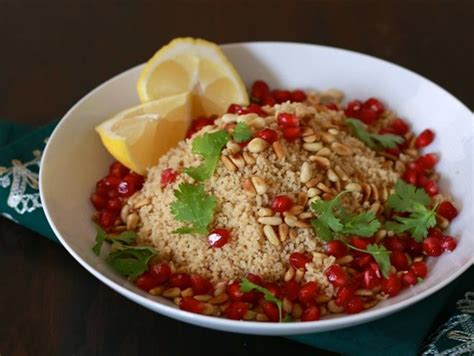 cous cous pomegranate and pine nut salad · australian kitchen