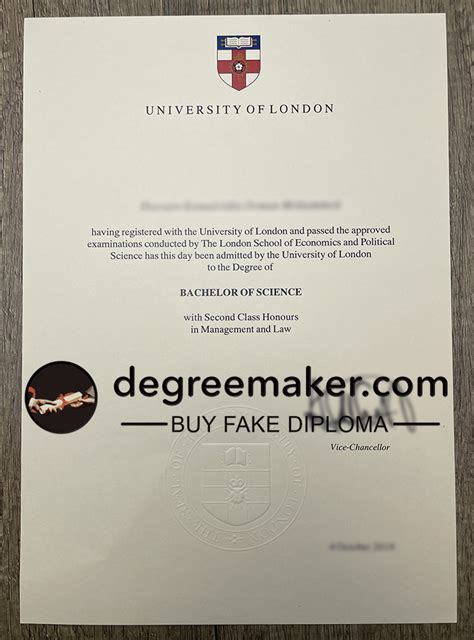 University Of London Degree Buy Lse Diploma Online