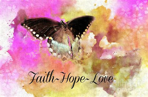 Faith Hope Love Photograph By Tina Lecour