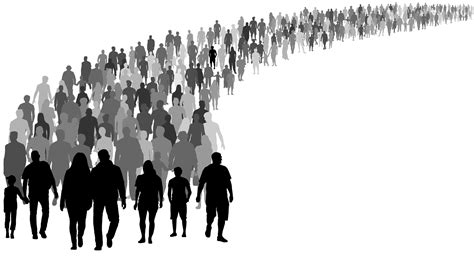 crowd of people silhouette - Google Search | Silhouette vector, Walking people, Silhouette people