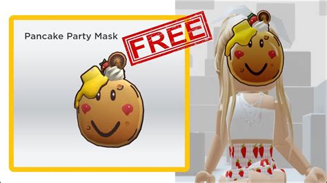 [event]how To Get Free Item Pancake Party Mask Event Roblox Pancake Empire Tower Tycoon Roblox