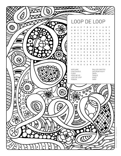 The pages are designed as 8.5 x 11 printables. word search/coloring page | Coloring pages, Free printable ...