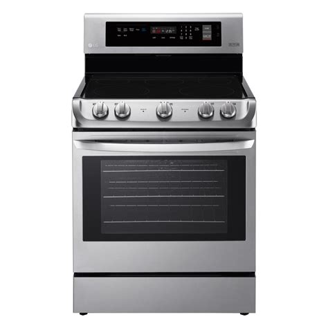 Lg Electronics 63 Cu Ft Electric Range With Probake Convection Oven