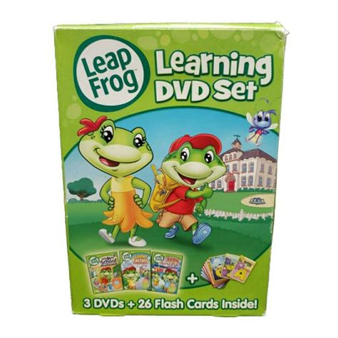 Leapfrog Learning Dvd Set 3 Dvds Learning Systems