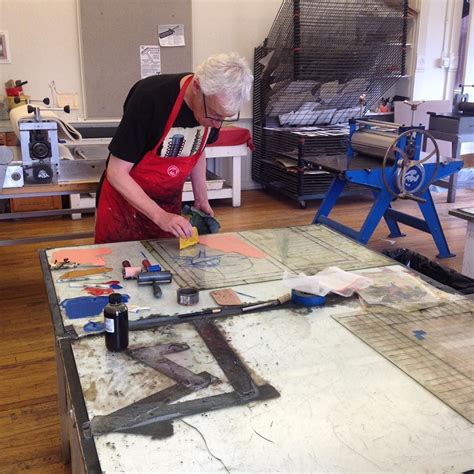 Happening Now Joehigginsmonotypes And Others Demonstrating At