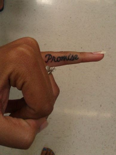 Pinky Promise Finger Tattoo For My Daughter We Always Pinky Promise
