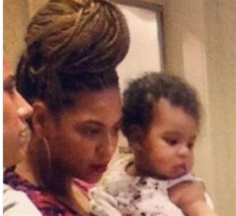 Beyonce Uncovers Blue Ivy Carter In Nyc Pictures Go Viral