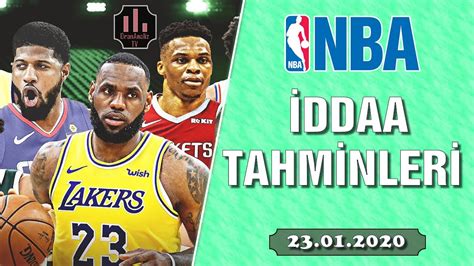 Ocak Per Embe Nba Basketbol Ddaa Tahm Nler Banko Kupon Ner S