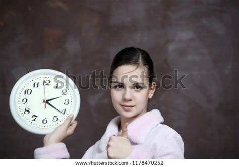 Girl Clock Hands Concept Stock Photo 1178470252 Shutterstock