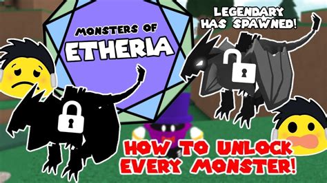 How To Unlock Every Monster In Monsters Of Etheria Youtube