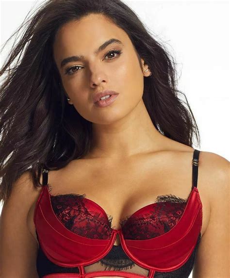 Ann Summers Red Black Satin And Lace Push Up Bra 40ddd Bras And Bra Sets