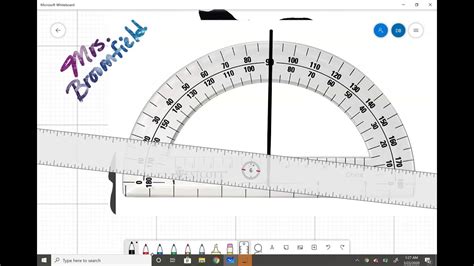Introduction To Measuring Angles With Protractors Youtube