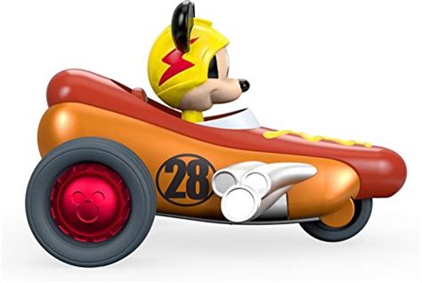 Fisher Price Disney Mickey And The Roadster Racers Pull N Go Hot