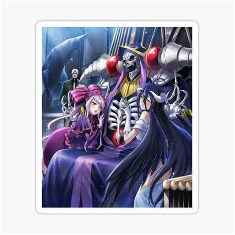Overlord Ainz Sticker For Sale By Banhmi1003 Redbubble