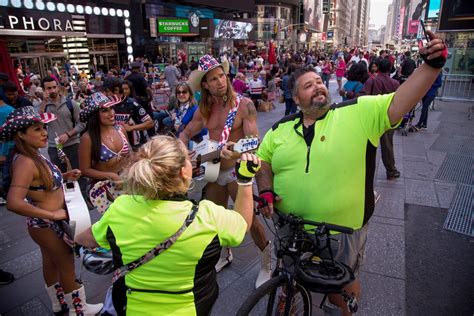 ‘fat Guy Across America Hits New York The New York Times