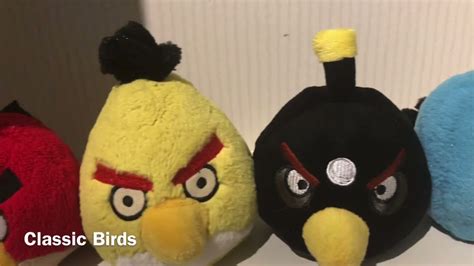 Angry Birds Plush Collection Youtube