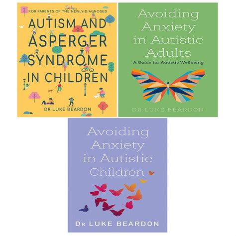 Luke Beardon Collection 3 Books Set Avoiding Anxiety In Autistic Adults Autism The Book Bundle
