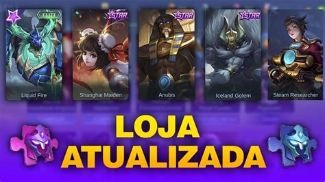 Loja De Fragmentos Atualizada Mobile Legends Bang Bang Brasil Youtube