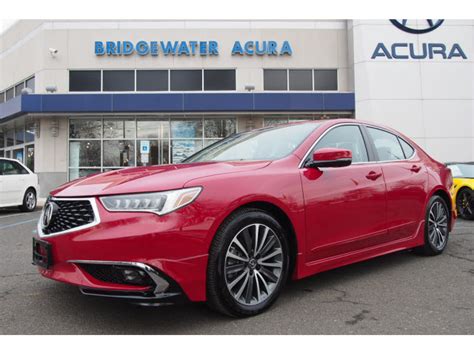 Certified Pre Owned 2018 Acura Tlx Sh Awd V6 Wadvance Sh Awd V6 4dr