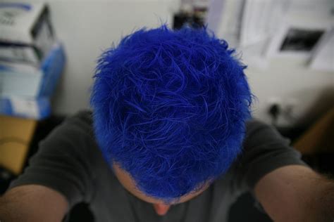 Wikihow To Dye Hair Blue Via Pelo Color Azul Dyed Hair