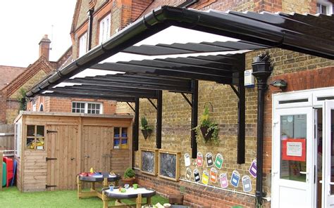 Wall Mounted Playground Shelters For Schools Canopies Uk