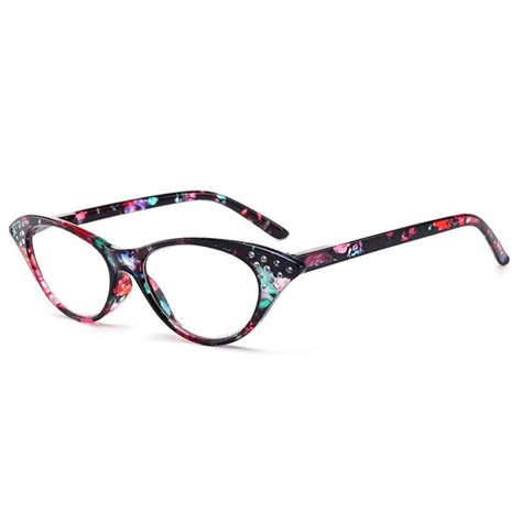 Resin Hyperopia Cat Eye Reading Glasses Fashion Full Frame Reading Eyeglasses Eyewear Reading