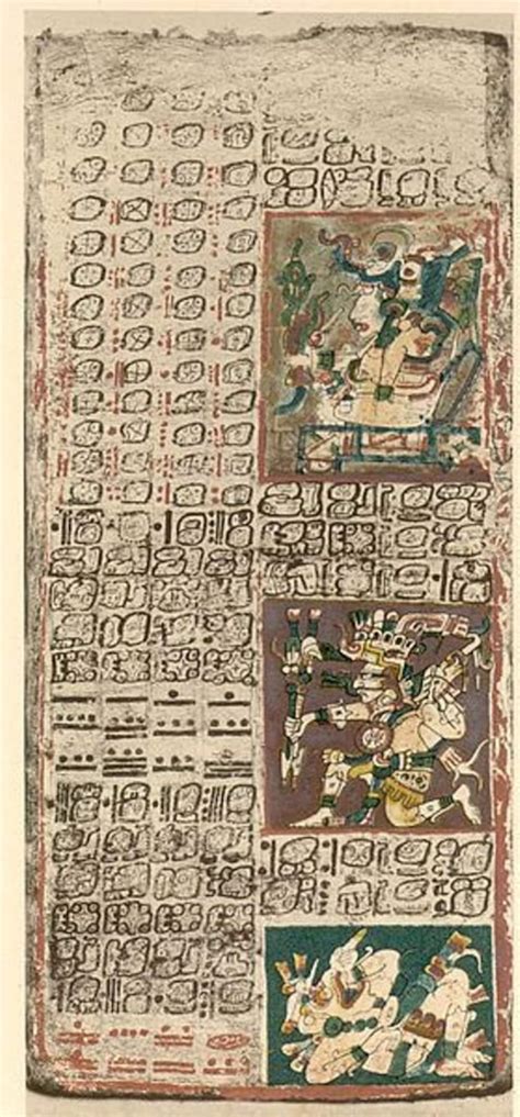 The Dresden Codex Rare Ancient Mayan Manuscript Mysterious