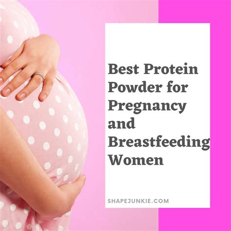 Best Protein Powders For Breastfeeding