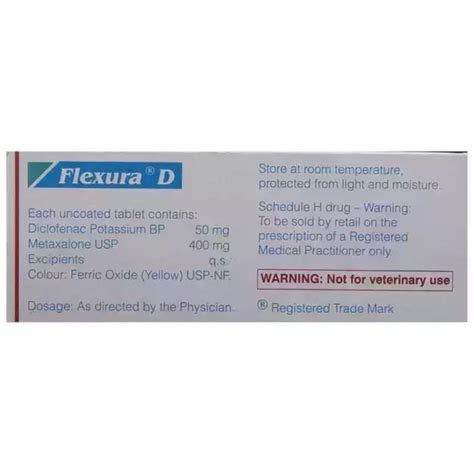 Flexura D Uses Price Dosage Side Effects Substitute Buy Online