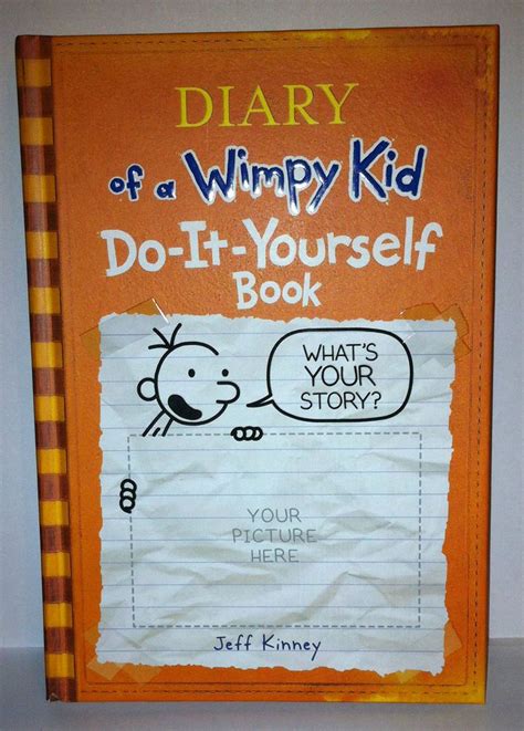 Are you applying to university, where a portfolio is mandatory? Diary of a Wimpy Kid Do-it-yourself Book Do It Yourself Hardcover Jeff Kinney | Wimpy, Jeff kinney