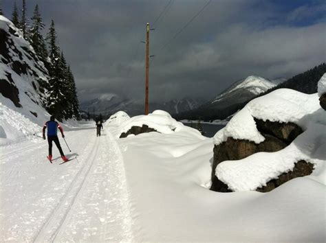 How to stop on xc skis. XC Ski Trip to Keechelus Lake --ODR photo | Ski trip ...
