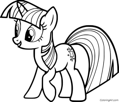 Free Printable Twilight Sparkle Coloring Pages In Vector Format