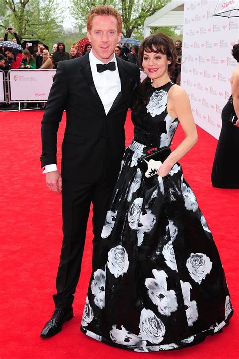 Damian Lewis And Wife Helen Mccrory Baftas 2013 Arrivals Digital Spy
