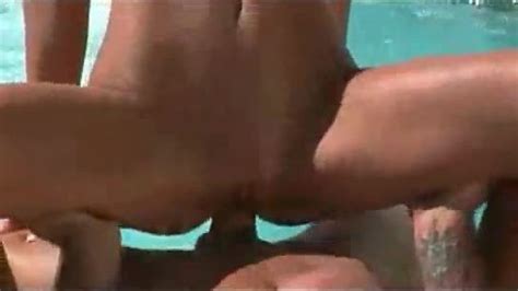 Courtney Simpson Gets Bikini Ripped Off For Deep Dicking By The Pool