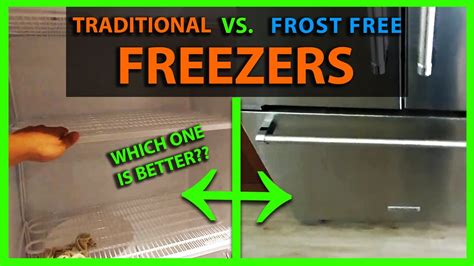 Frost Free Freezers Vs Regular Upright Freezers Pros Cons How They Work YouTube