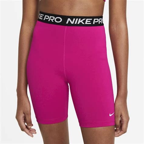 Nike Pro 365 Womens High Rise 18cm Approx Shorts Red Da0481 615