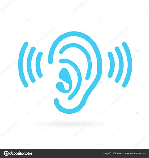 Ear Listen Vector Icon Stock Vector Image By ©arcady 173830566