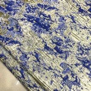 High End Floral Jacquard Fabric Polyeter Cotton Brocade Etsy