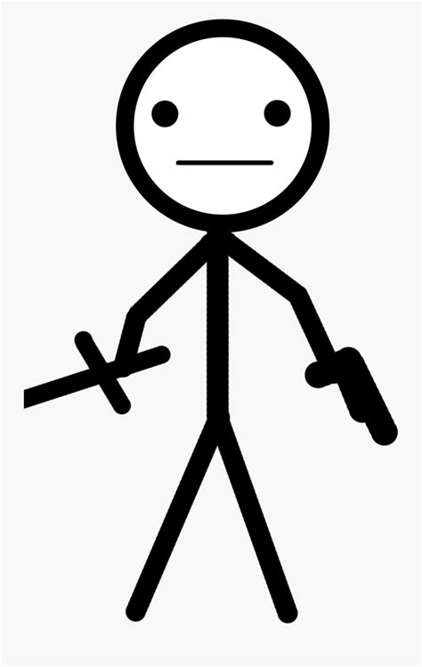 Happy Man Png Stick Man Png Transparent Png Stickman Can T Fight Pv Free Transparent